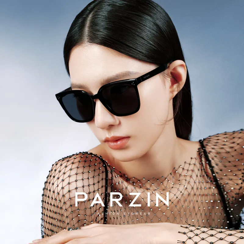 PARZIN EMS Square Sunglasses Unisex-2