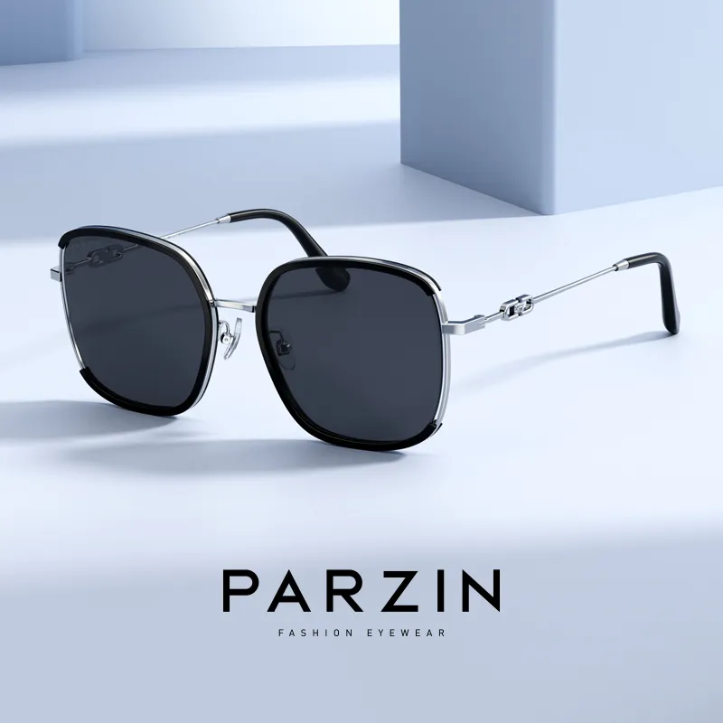 PARZIN Alloy Square Sunglasses Women's-2
