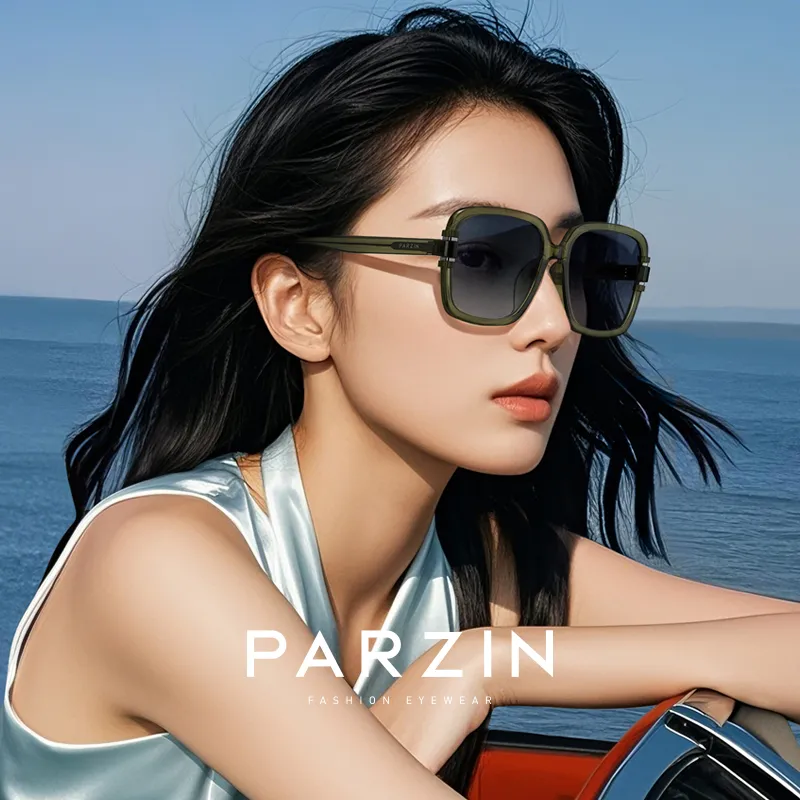 PARZIN EMS Square Sunglasses Women's-8