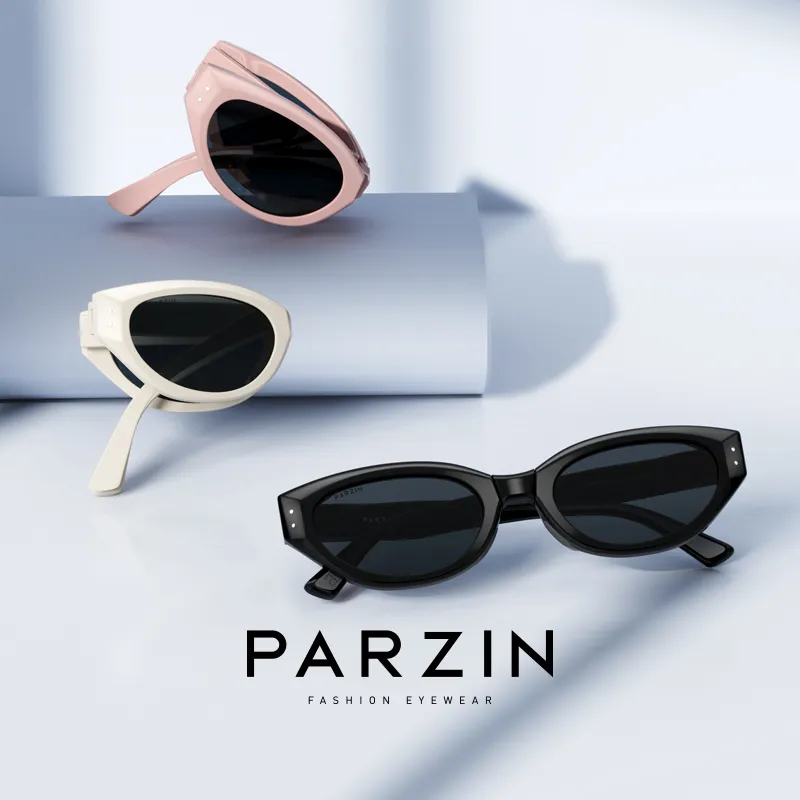 PARZIN EMS Cat Eye Sunglasses Unisex-7