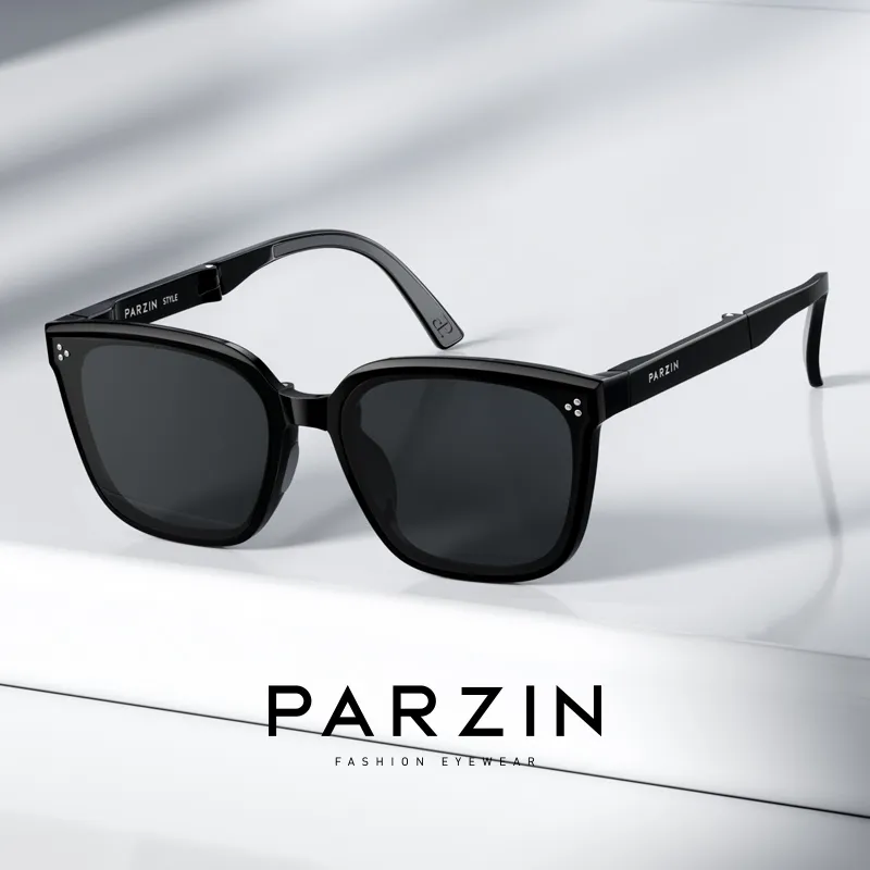 PARZIN EMS Square Sunglasses Unisex-3