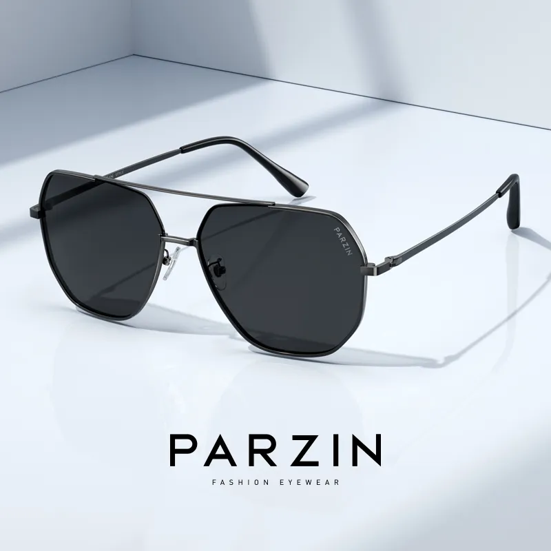 PARZIN Aviator Sunglasses Men's-2