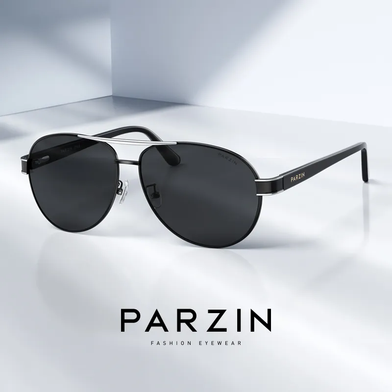 PARZIN Alloy Aviator Sunglasses Men's-3