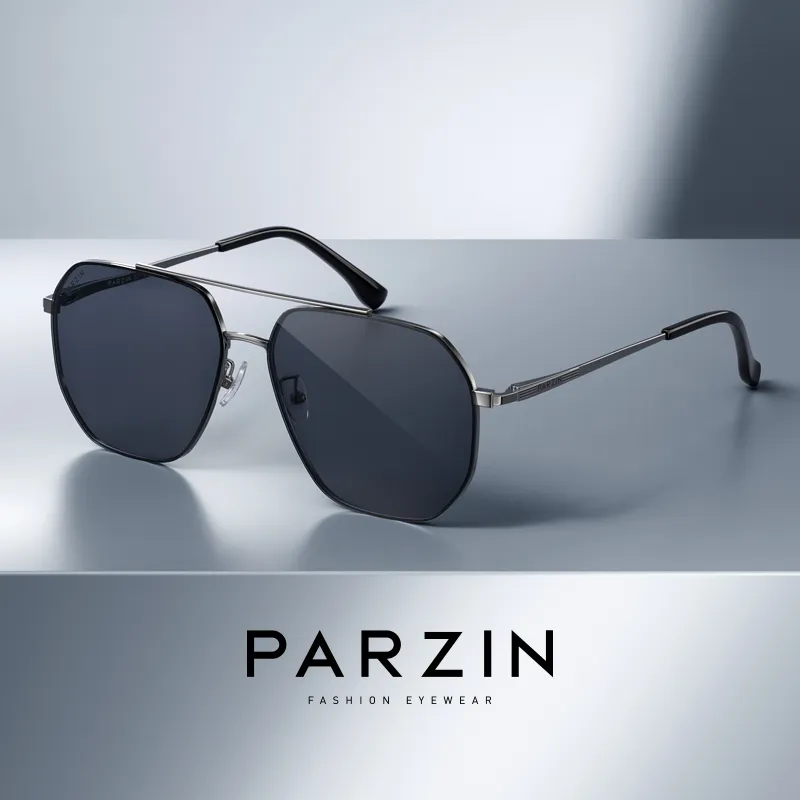 PARZIN Aviator Sunglasses Men's-1