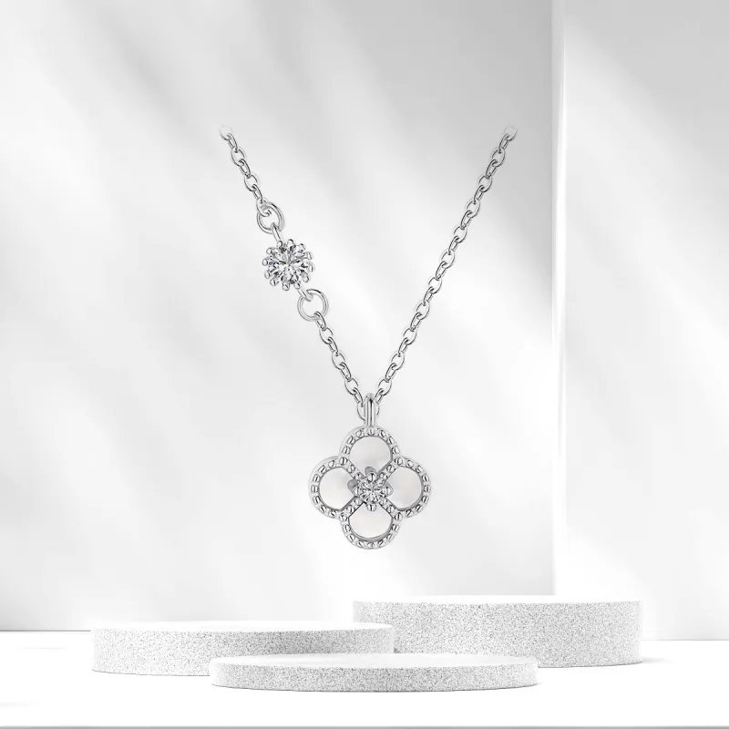 Star Treasures S925 Silver Necklaces Women's-1