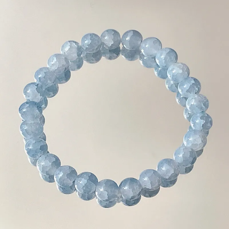 Star Treasures Colored Glaze Jade Bracelets Women's-2