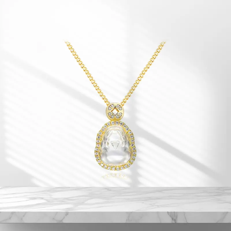 Star Treasures Colored Glaze Necklaces Women's-1