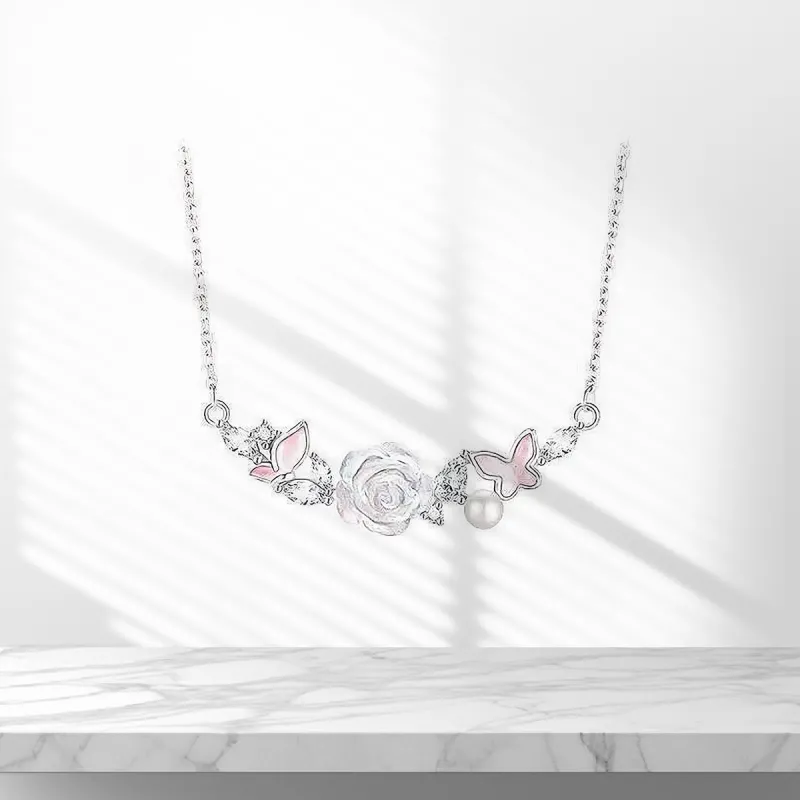 Star Treasures S925 Silver Necklaces Women's-1