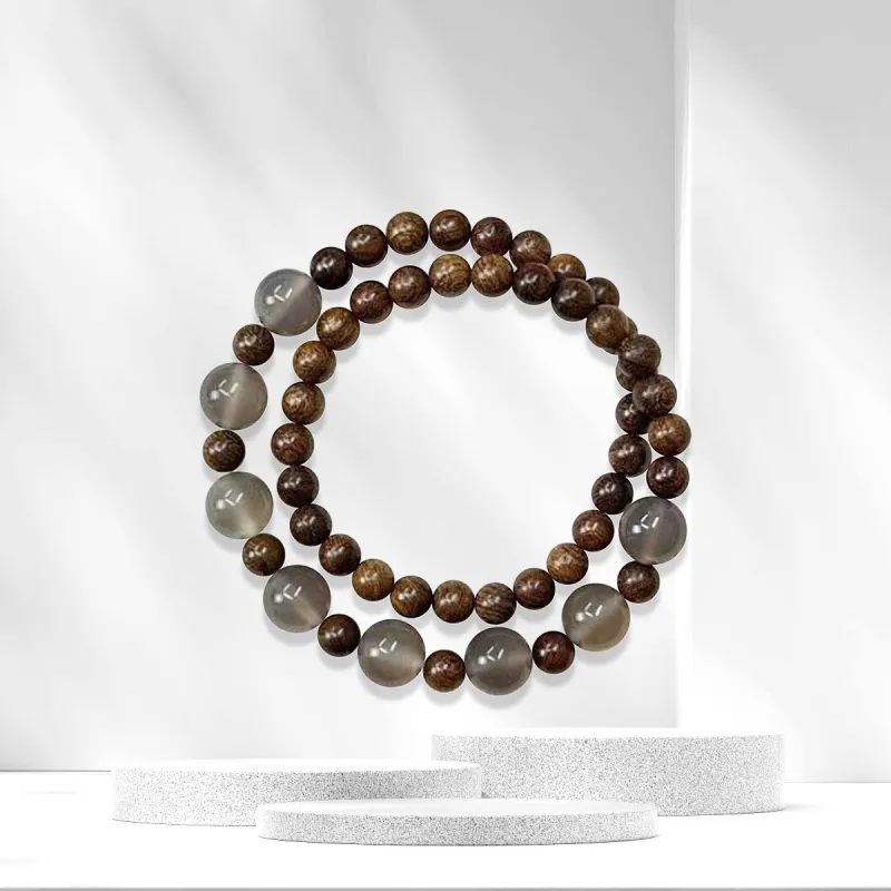 Star Treasures Golden Sandalwood Bracelets Unisex-1