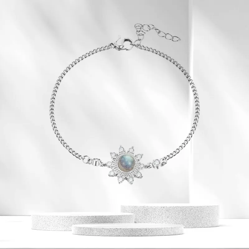 Star Treasures Glass Cat Eye Bracelets Women's-2