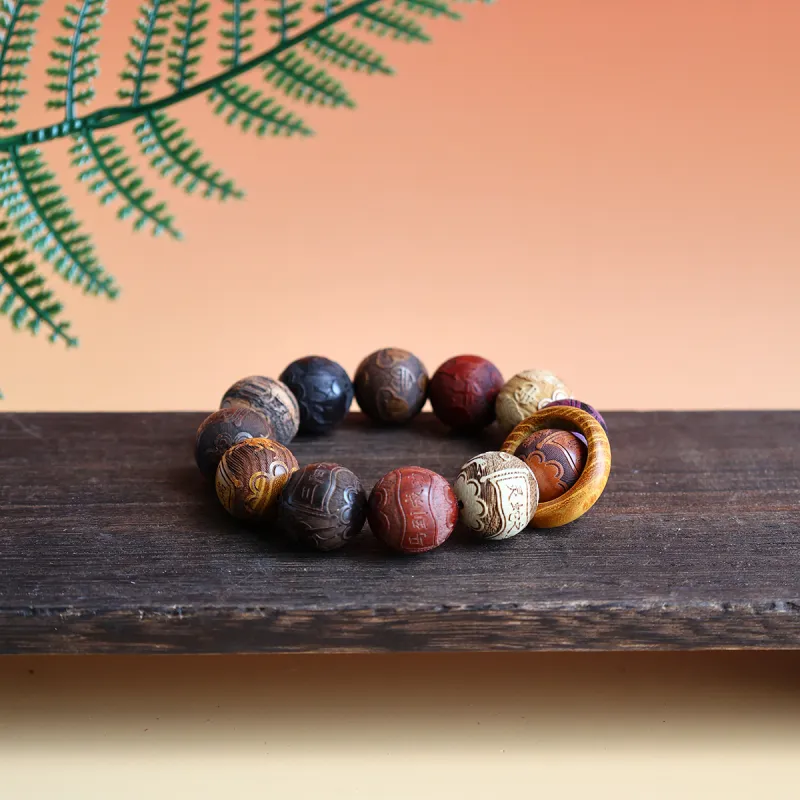 Star Treasures Golden Sandalwood Bracelets Unisex-2