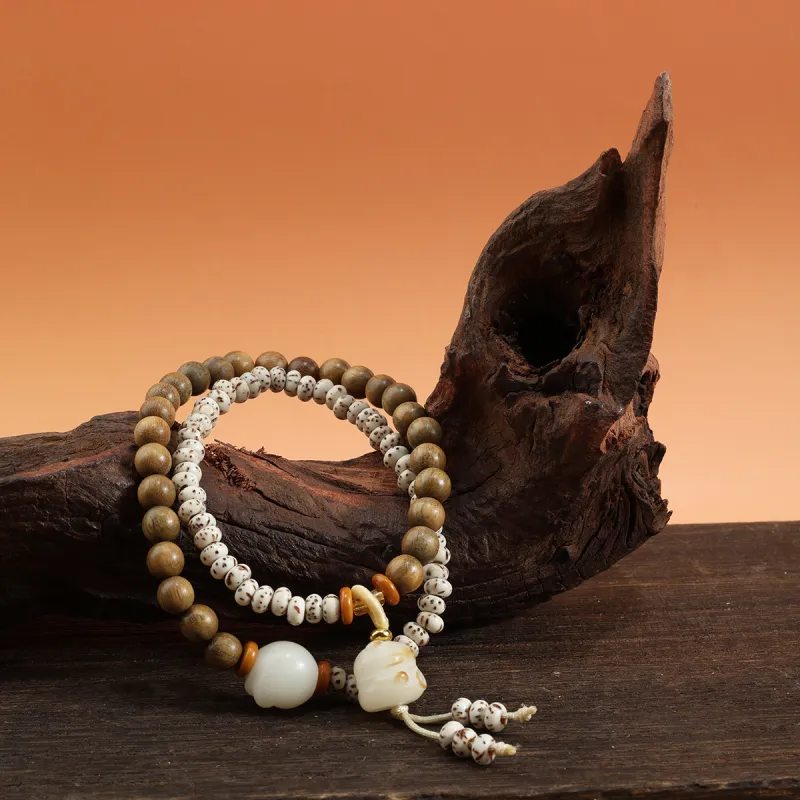 Star Treasures Star Moon Bodhi Seeds Bracelets Women's-2