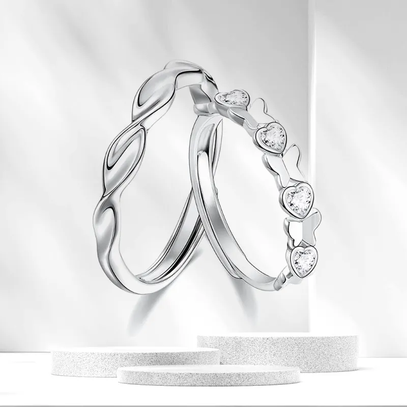 Star Treasures Alloy Rings Unisex-1