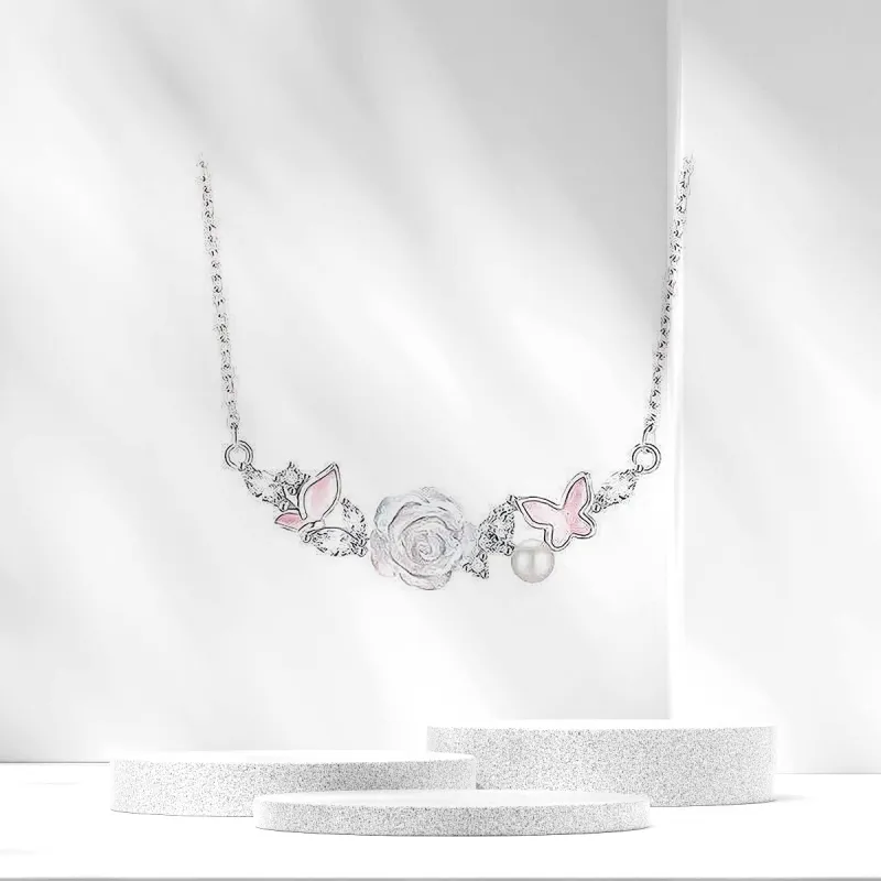Star Treasures S925 Silver Necklaces Women's-2