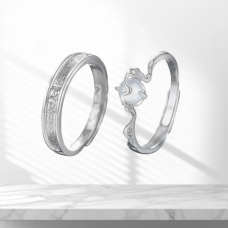 Star Treasures S925 Silver Rings Unisex-2