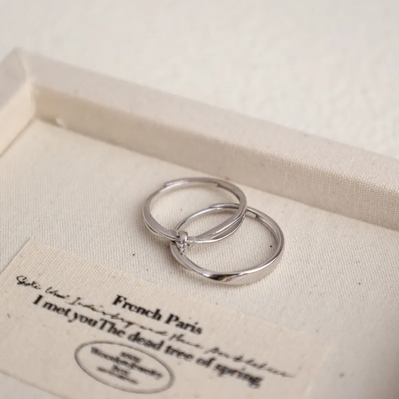 Star Treasures S999 Fine Silver Rings Unisex-2