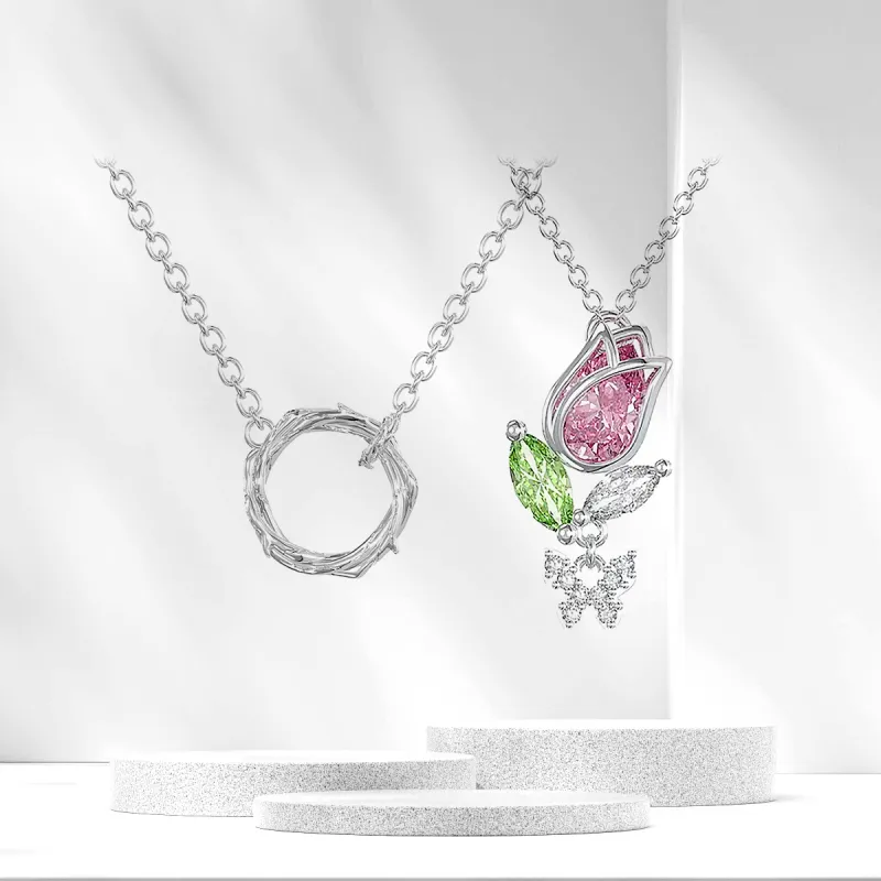 Star Treasures Alloy Necklaces Unisex-2