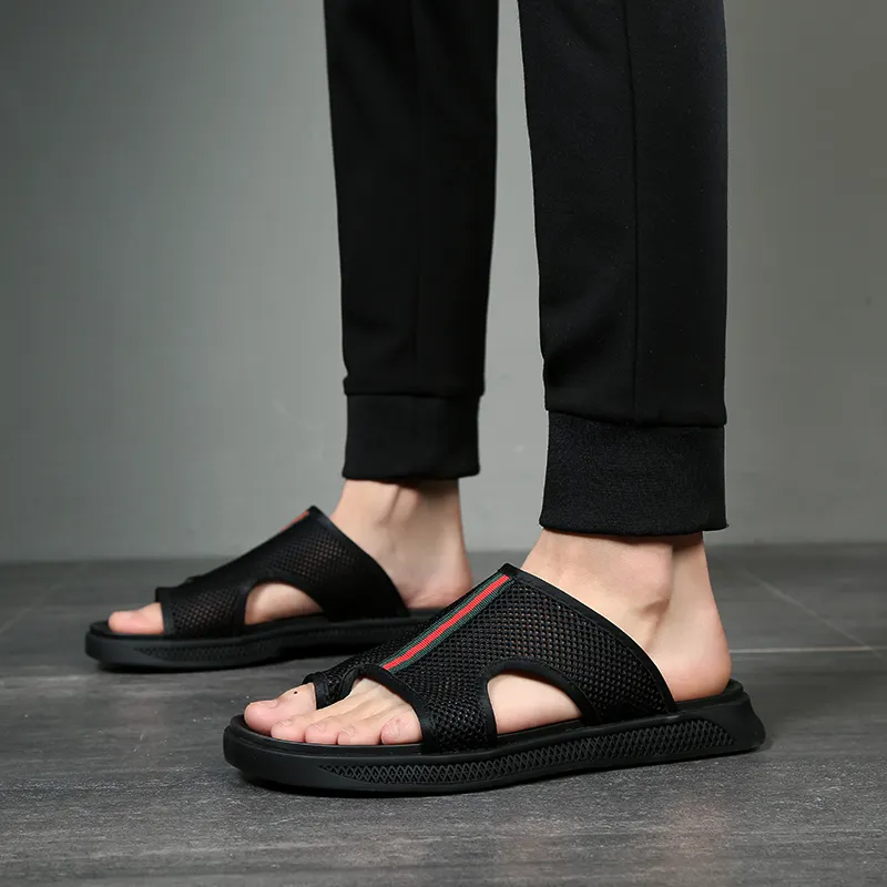 A Fairy Tale Of A Pair Of Shoes Slide Slippers Men's Black-7