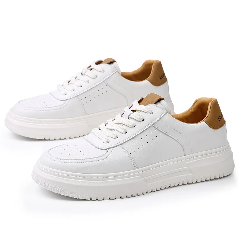 A Fairy Tale Of A Pair Of Shoes Abrasion Resistant Low Top Skateboard Shoes Men's White-2