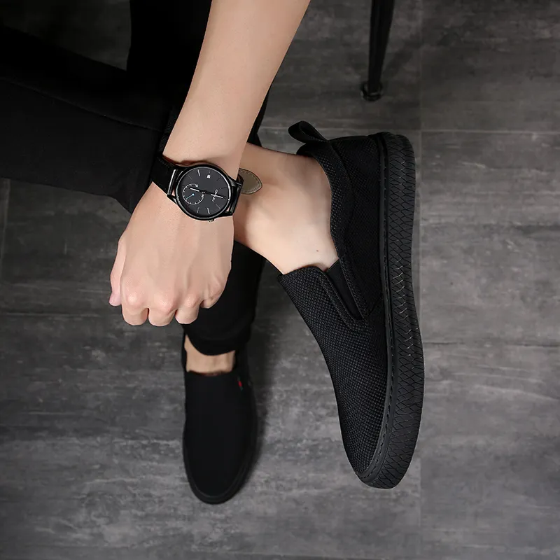 A Fairy Tale Of A Pair Of Shoes Anti Slip And Wear Resistant Lightweight Low Top Canvas Shoes Men's-10