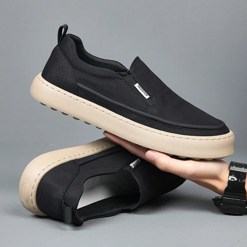 A Fairy Tale Of A Pair Of Shoes Lightweight Low Top Canvas Shoes Men's-2