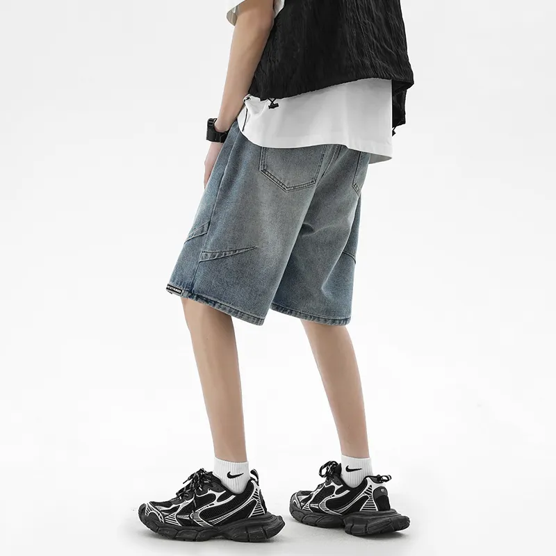 Journey To The West Denim Shorts Unisex-9