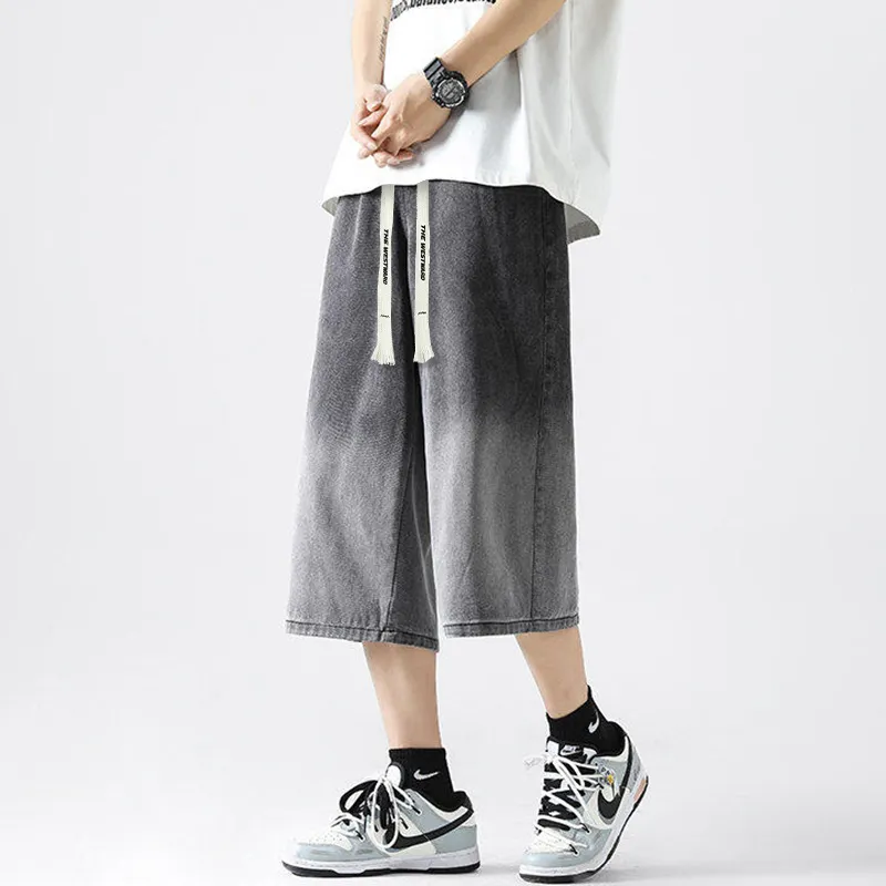 Journey To The West Denim Shorts Unisex-2