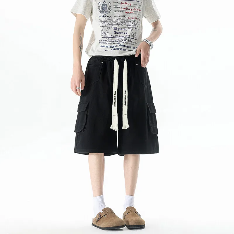 Journey To The West Denim Shorts Unisex-5