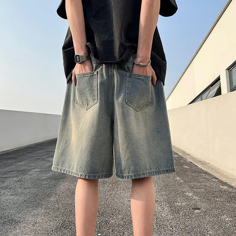 Journey To The West Denim Shorts Unisex-3