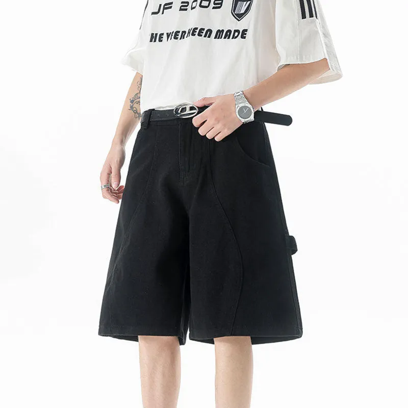 Journey To The West Denim Shorts Unisex-8