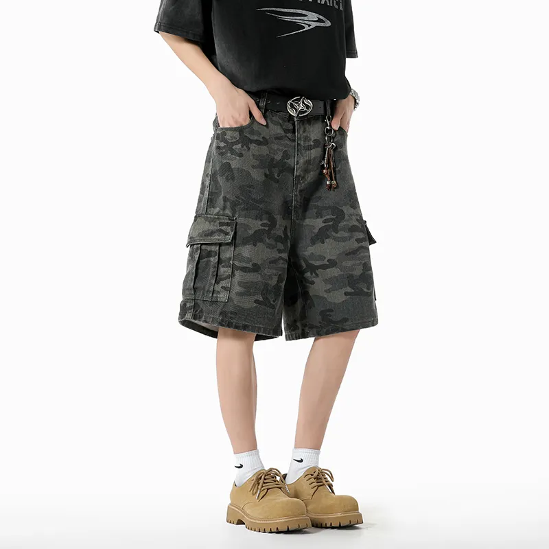 Journey To The West Denim Shorts Unisex-6