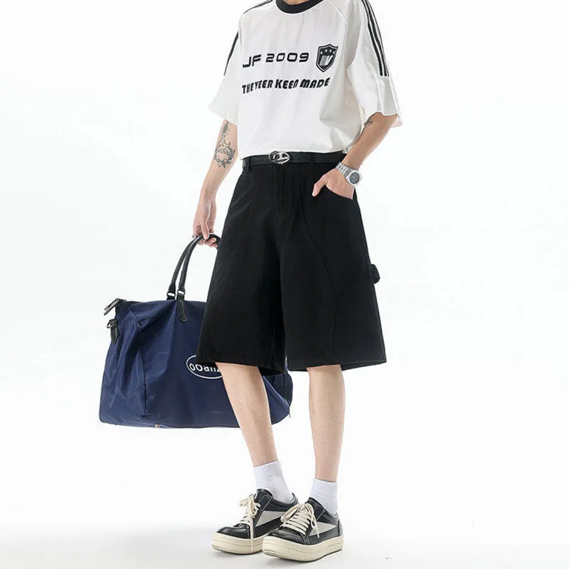Journey To The West Denim Shorts Unisex-6