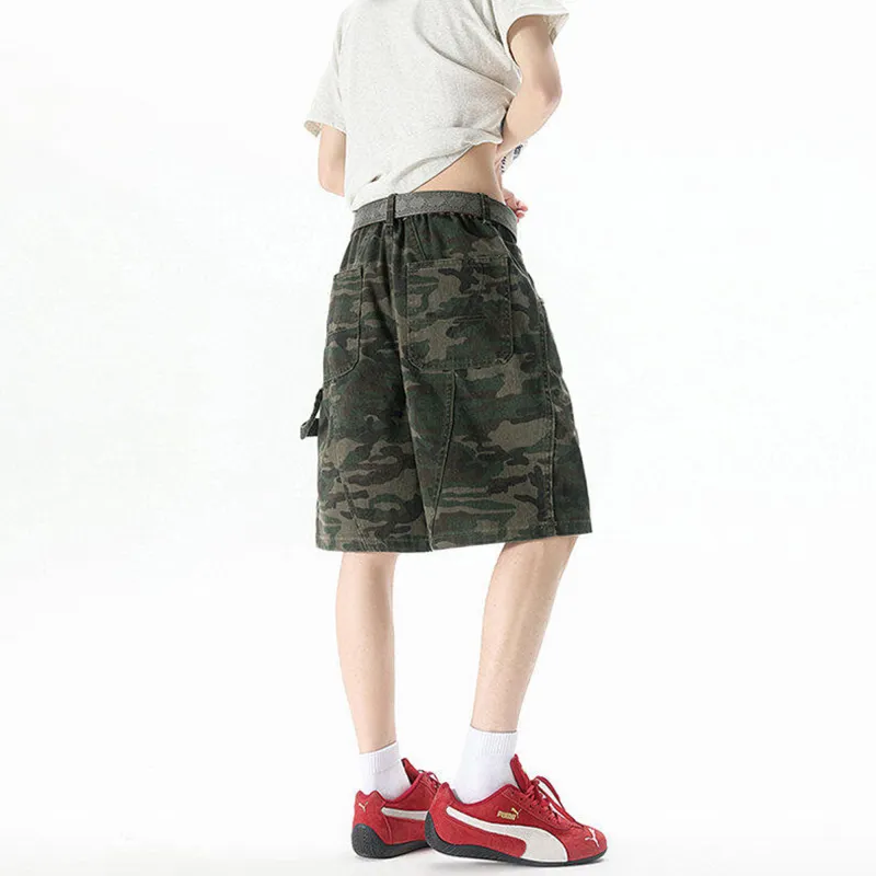 Journey To The West Denim Shorts Unisex-3