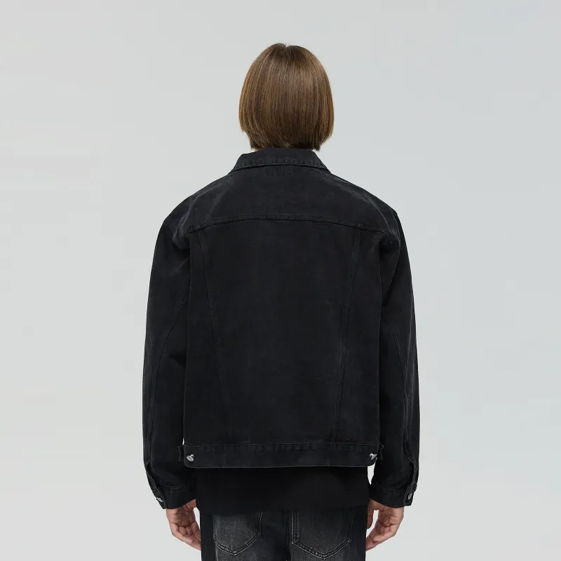 CLIMAX VISION Denim Jackets Unisex Denim Black-4