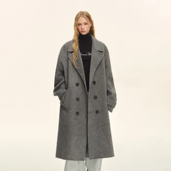 CLIMAX VISION Coat Unisex Heather Gray
