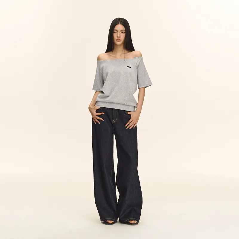 CLIMAX VISION Drop Shoulder Sleeve T Shirt Women's-8
