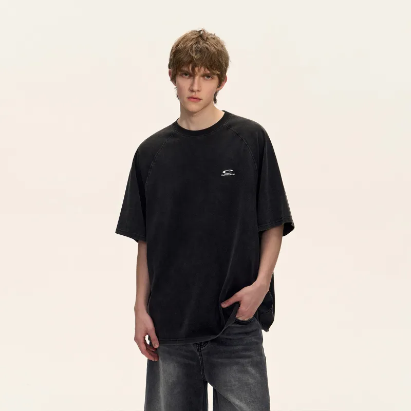 CLIMAX VISION C Collection T Shirt Unisex Washed Black-3