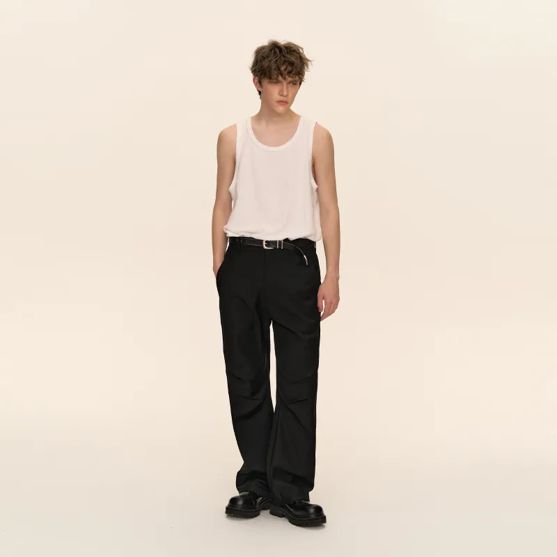CLIMAX VISION Suit Trousers Men Black-5