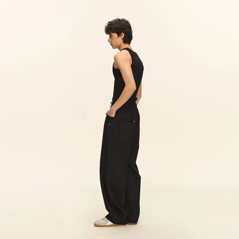 CLIMAX VISION Casual Pants Unisex Black-6