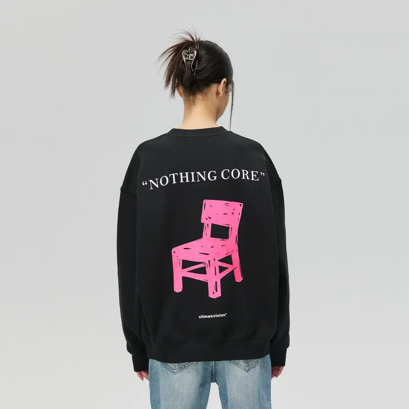 CLIMAX VISION Sweatshirt Unisex Black-3