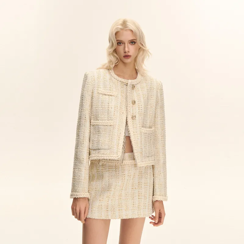 CLIMAX VISION Jacket Women's Light Champagne-1
