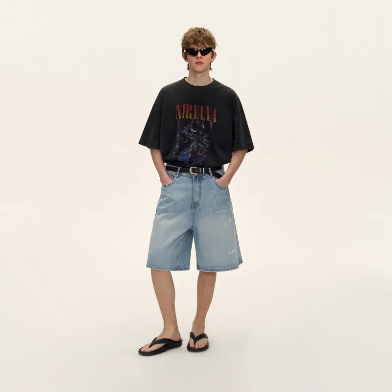 CLIMAX VISION Denim Shorts Unisex-5