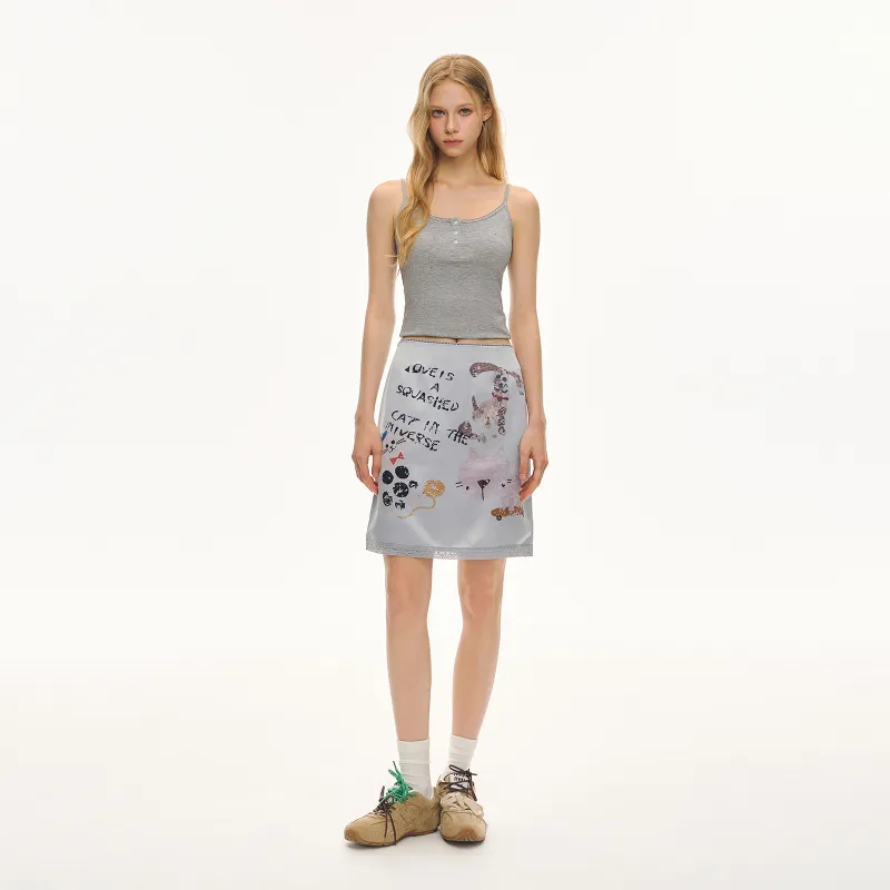 CLIMAX VISION Cute Pet Series Casual Short Skirts Women's-9