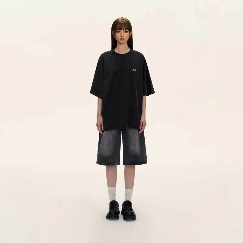 CLIMAX VISION C Collection T Shirt Unisex Washed Black-5
