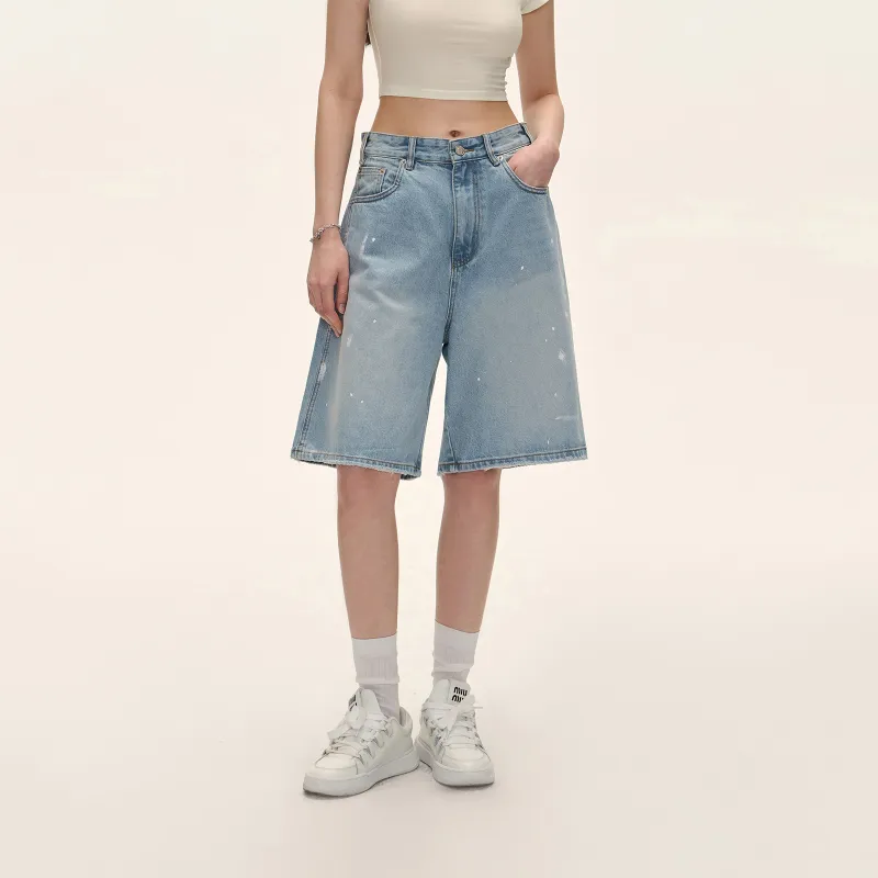 CLIMAX VISION Denim Shorts Unisex-2