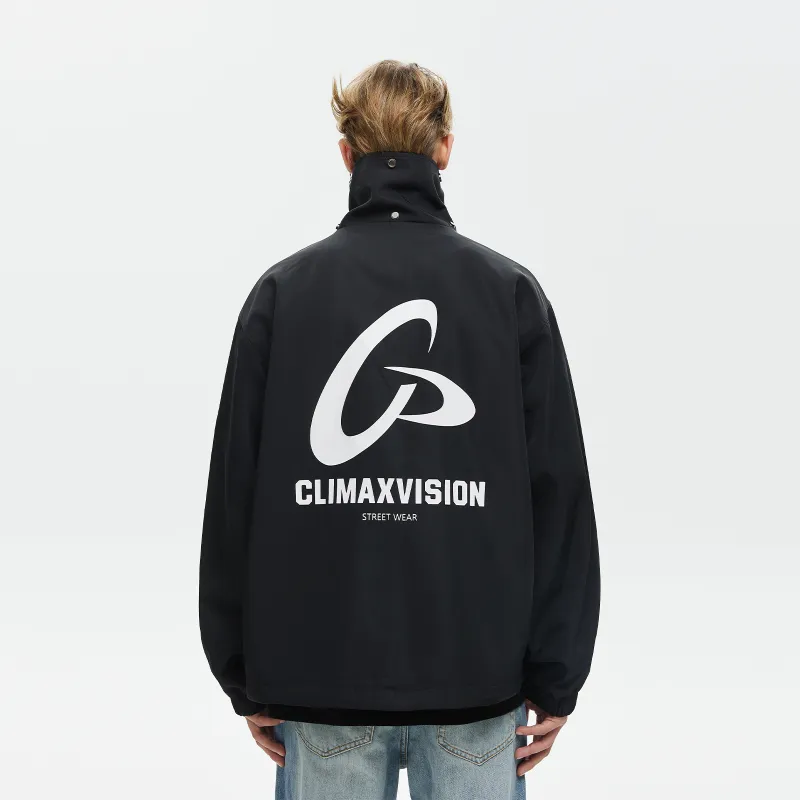 CLIMAX VISION Frisbee Series Jackets Unisex Black-2