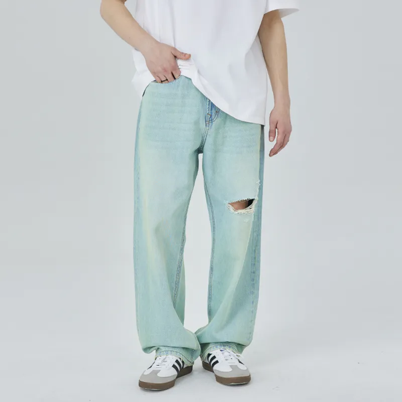 CLIMAX VISION Jeans Unisex Vintage Faded-3