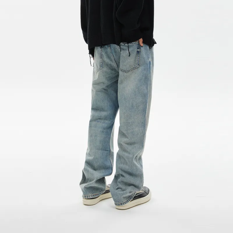 CLIMAX VISION Jeans Unisex Washable Light Blue-4