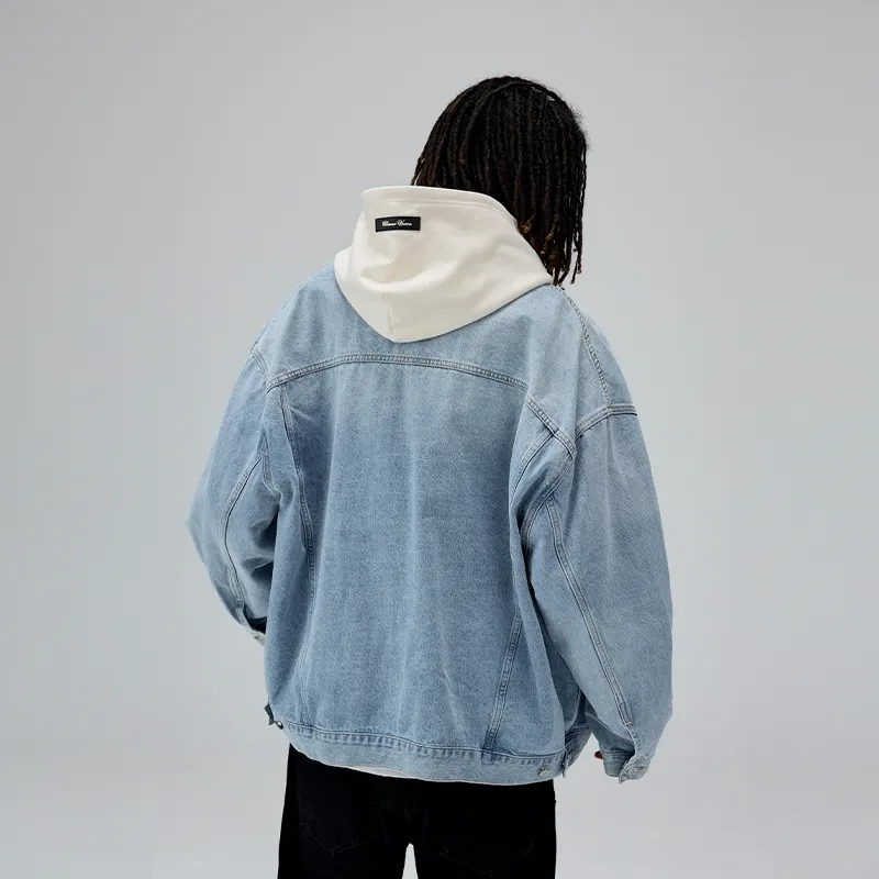 CLIMAX VISION Denim Jacket Unisex Blue-7