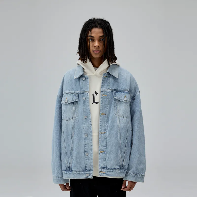 CLIMAX VISION Denim Jacket Unisex Blue-5